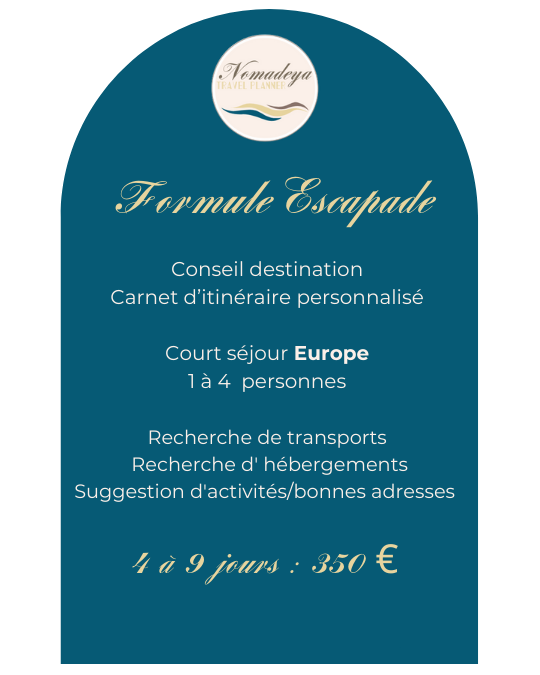 Formule Escapade Nomadeya
