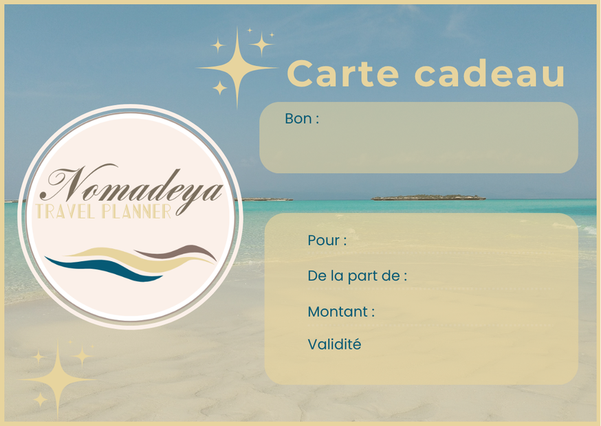 carte Cadeau Nomadeya