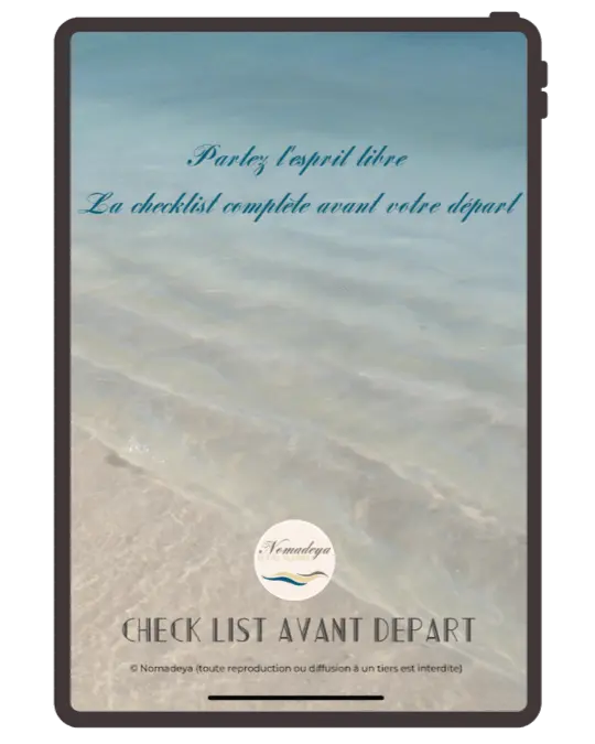 checklist avant départ Checklist voyage avant départ