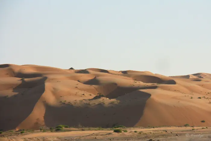 photo désert Wahiba sand, oman